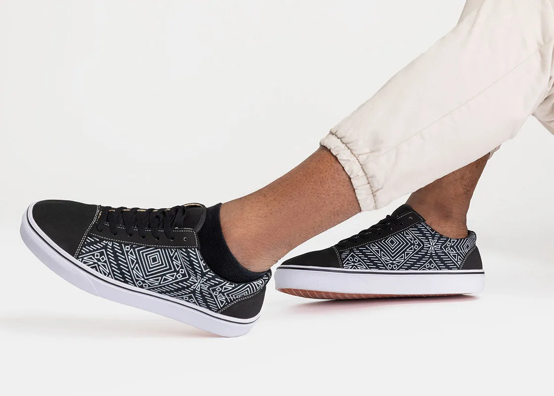 Kazi African Print Men's Low Top Sporting Shoes
