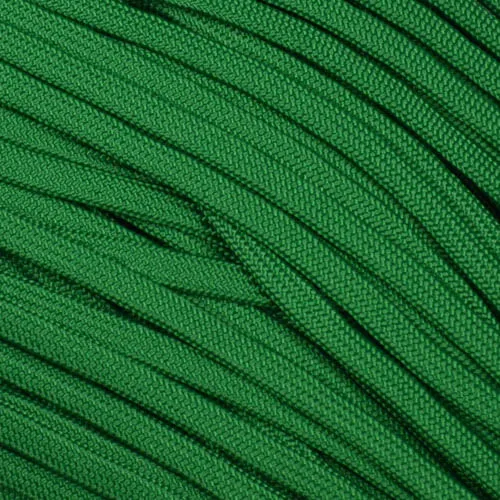 Kelly Green Flat Shoe Laces Steel Tip