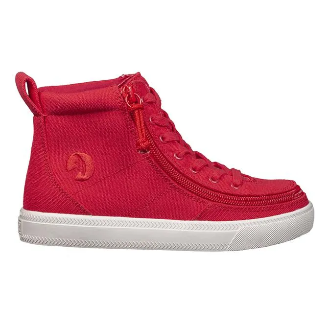 Kids' Red Billy Classic Lace Highs