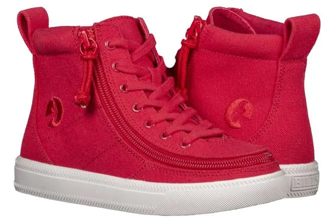 Kids' Red Billy Classic Lace Highs