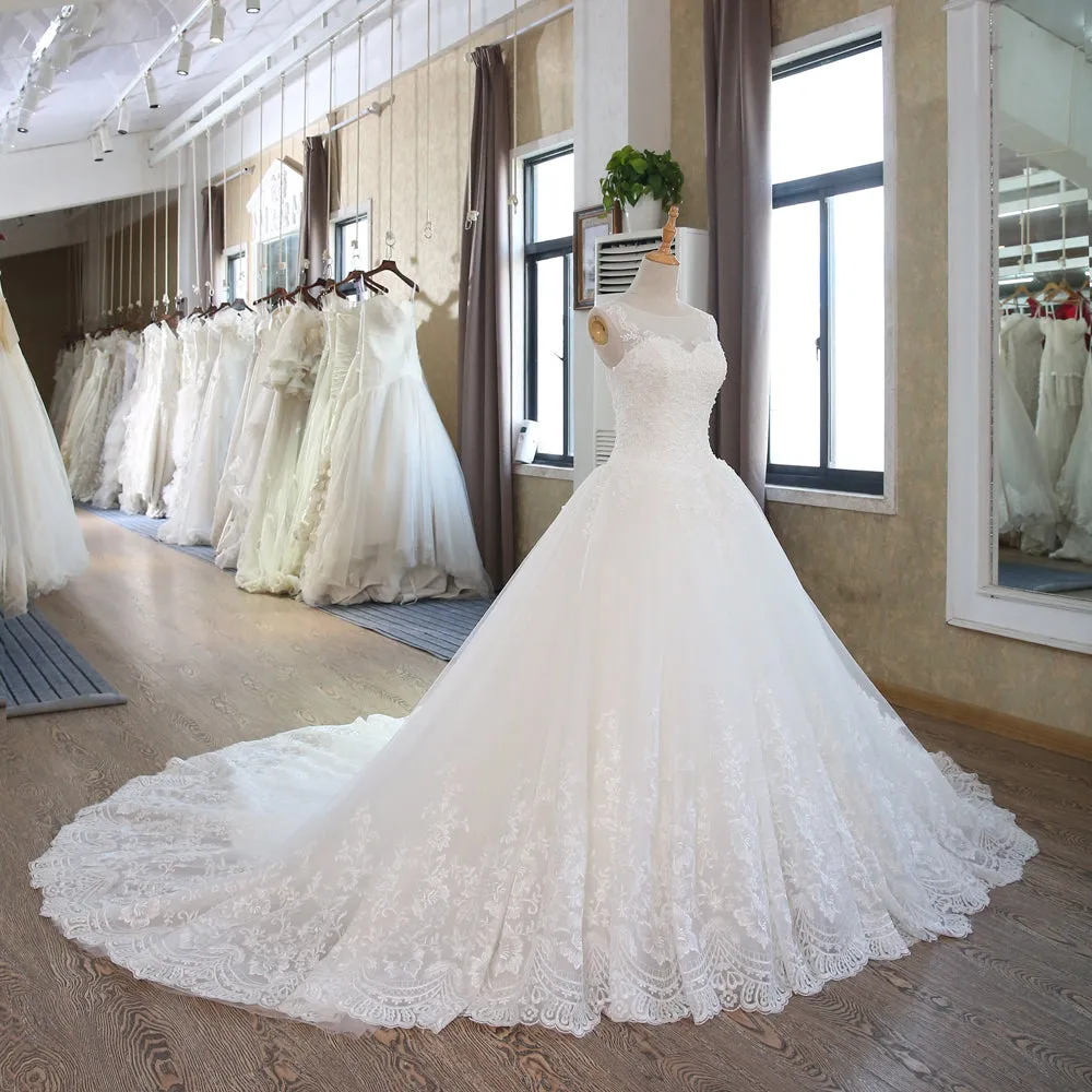 Lace Plus Size Wedding Dresses
