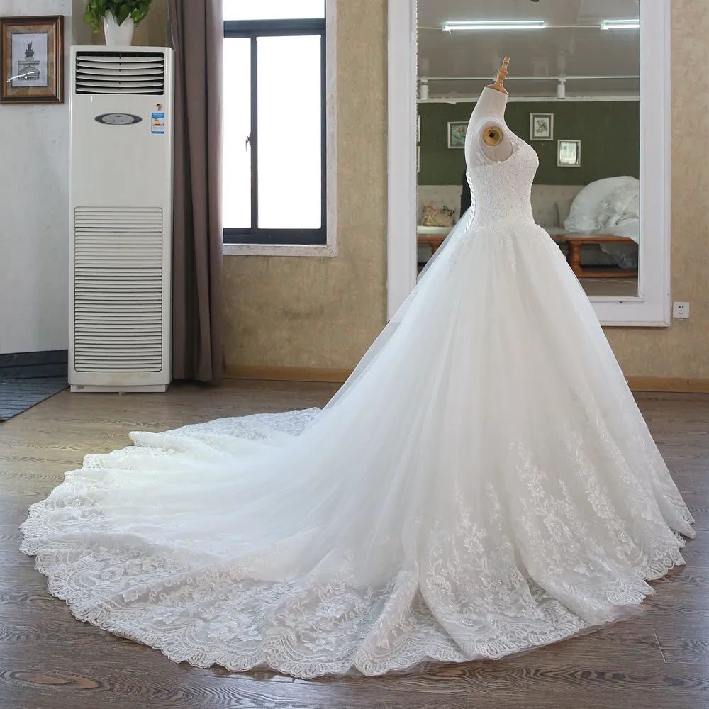 Lace Plus Size Wedding Dresses