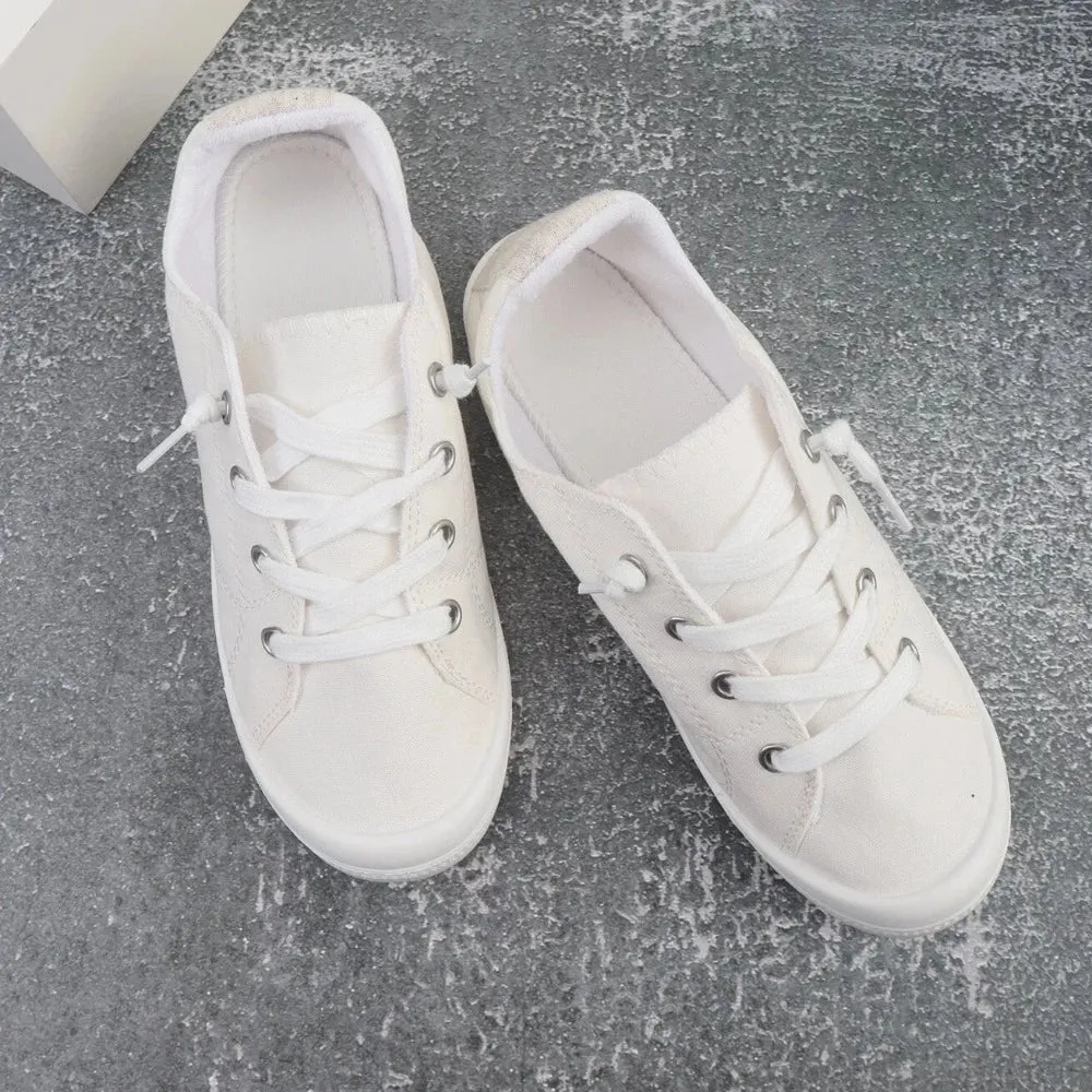 Lace Up Sporty Sneakers