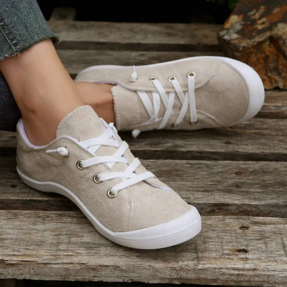 Lace Up Sporty Sneakers