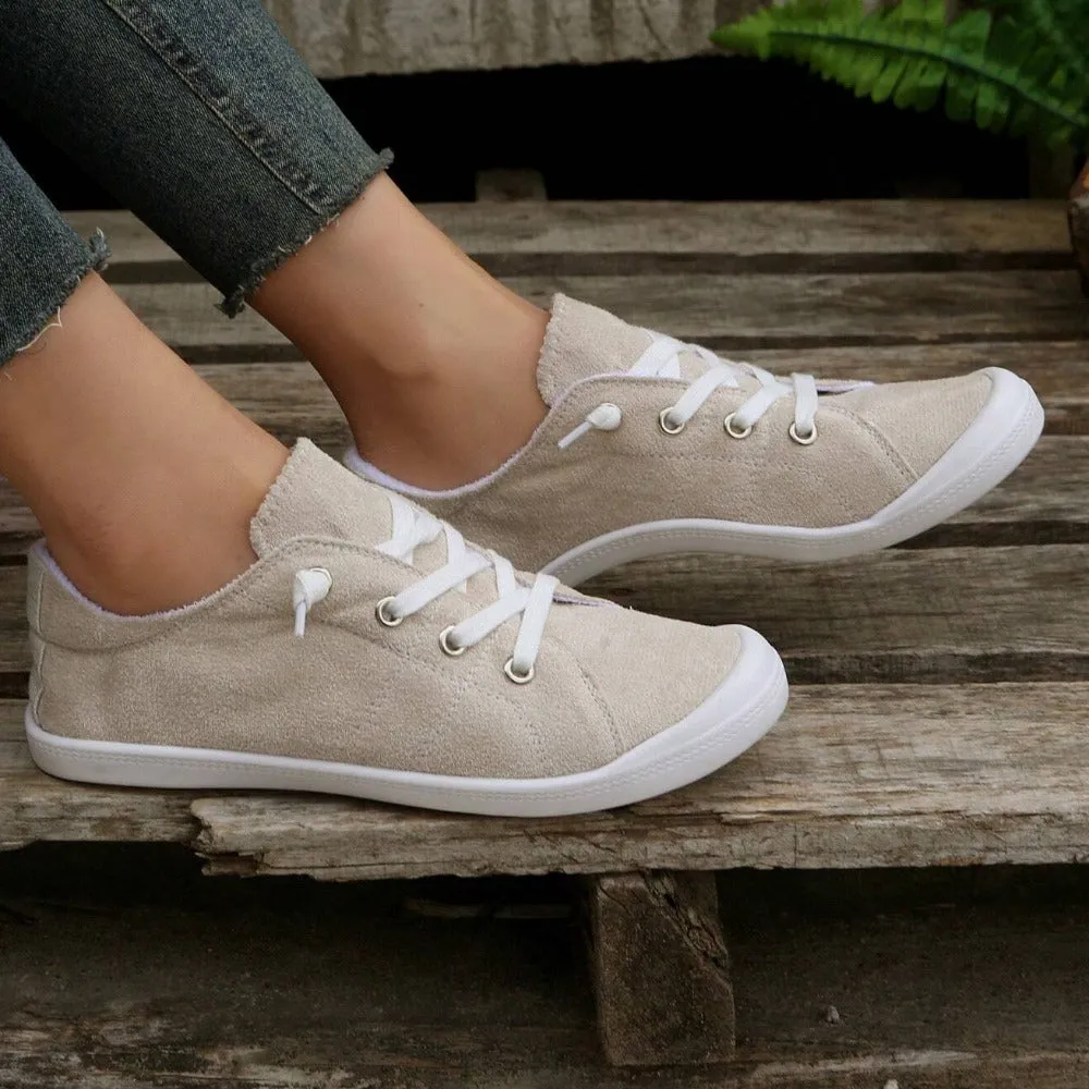 Lace Up Sporty Sneakers