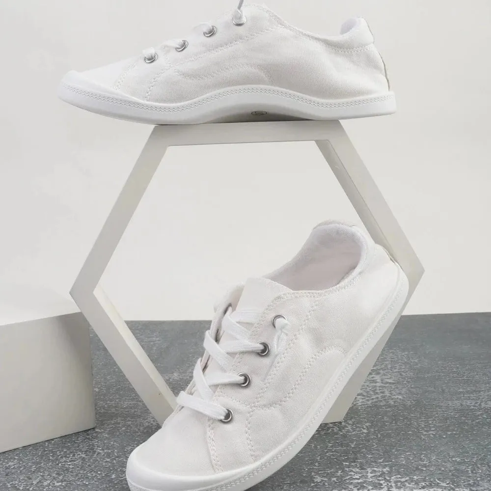 Lace Up Sporty Sneakers