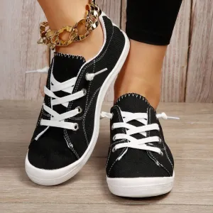Lace Up Sporty Sneakers
