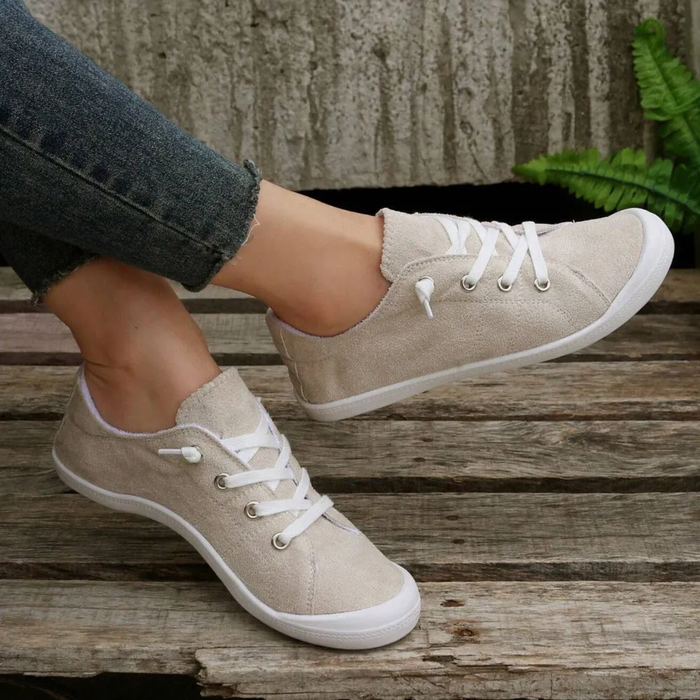 Lace Up Sporty Sneakers