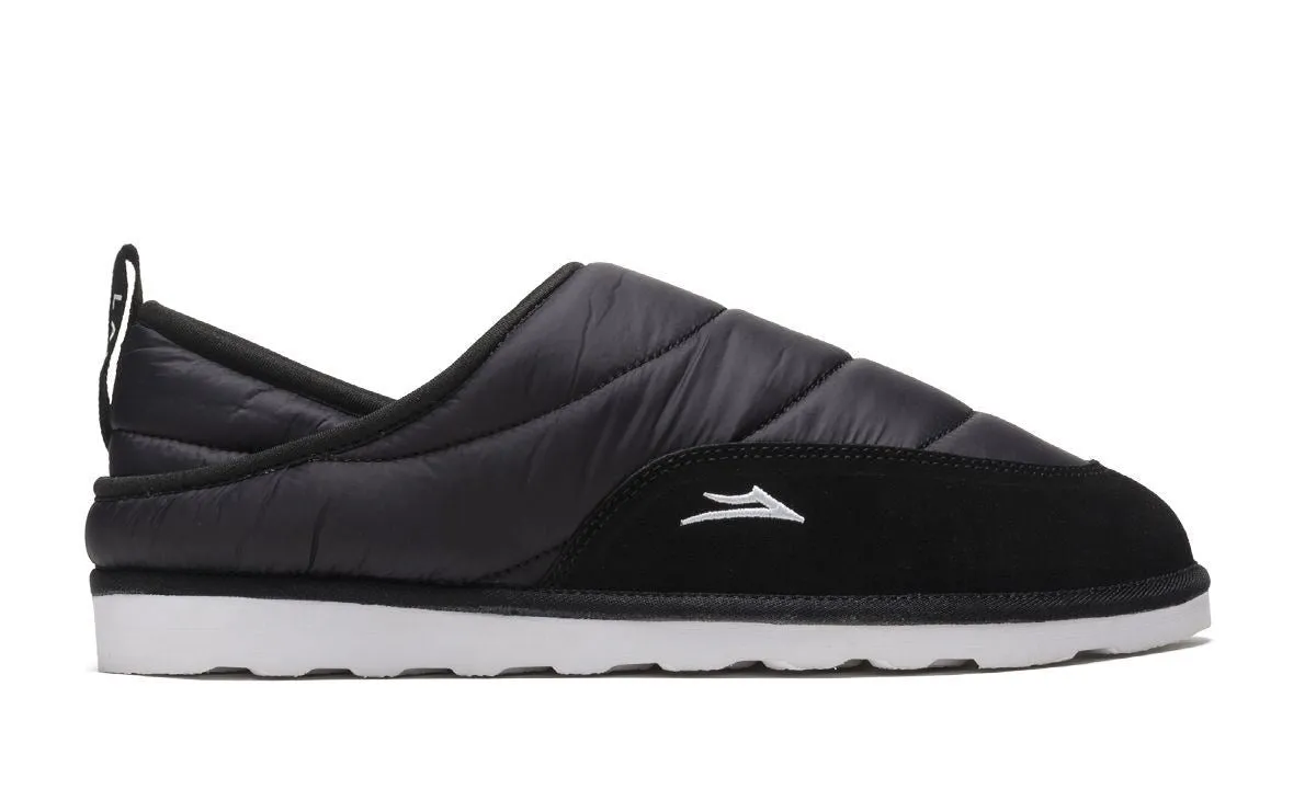 Lakai Owen Slippers Polyester Shoes - Black/White