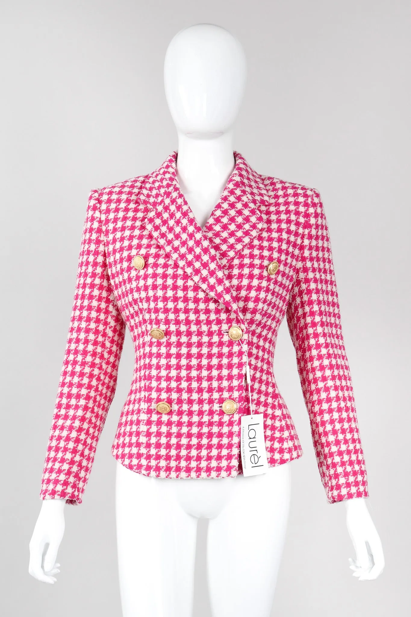 Laurél Houndstooth Blazer