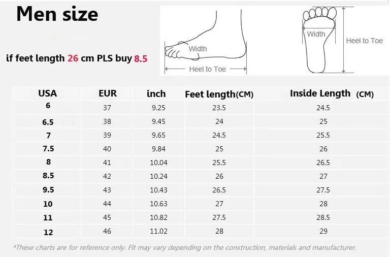 Leather Men Shoes Punk Sneakers Hip Hop High Tops