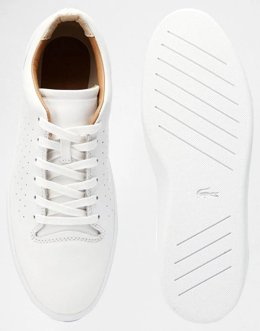 Leather White Trainers