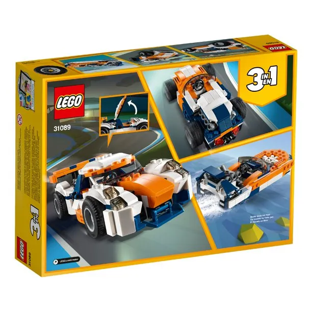 Lego Creator 3-in-1 Sunset Track Racer