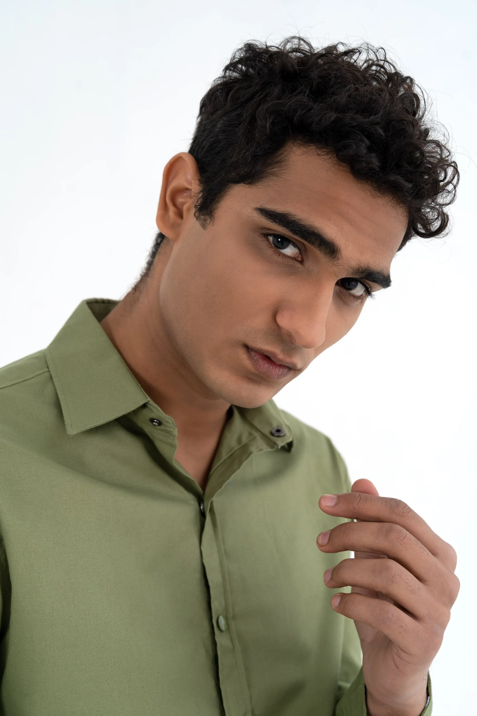 Light Green Casual Shirt