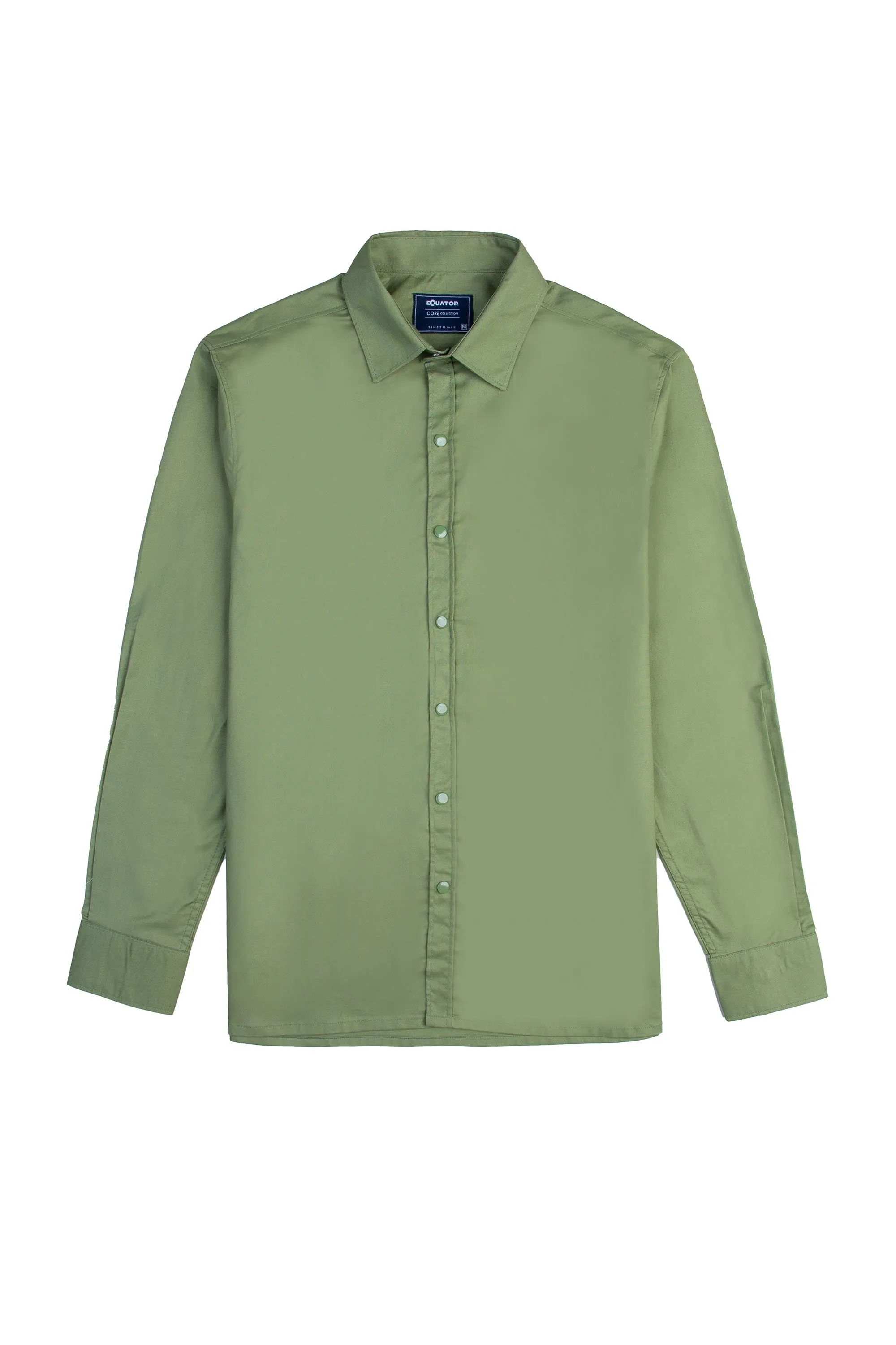 Light Green Casual Shirt