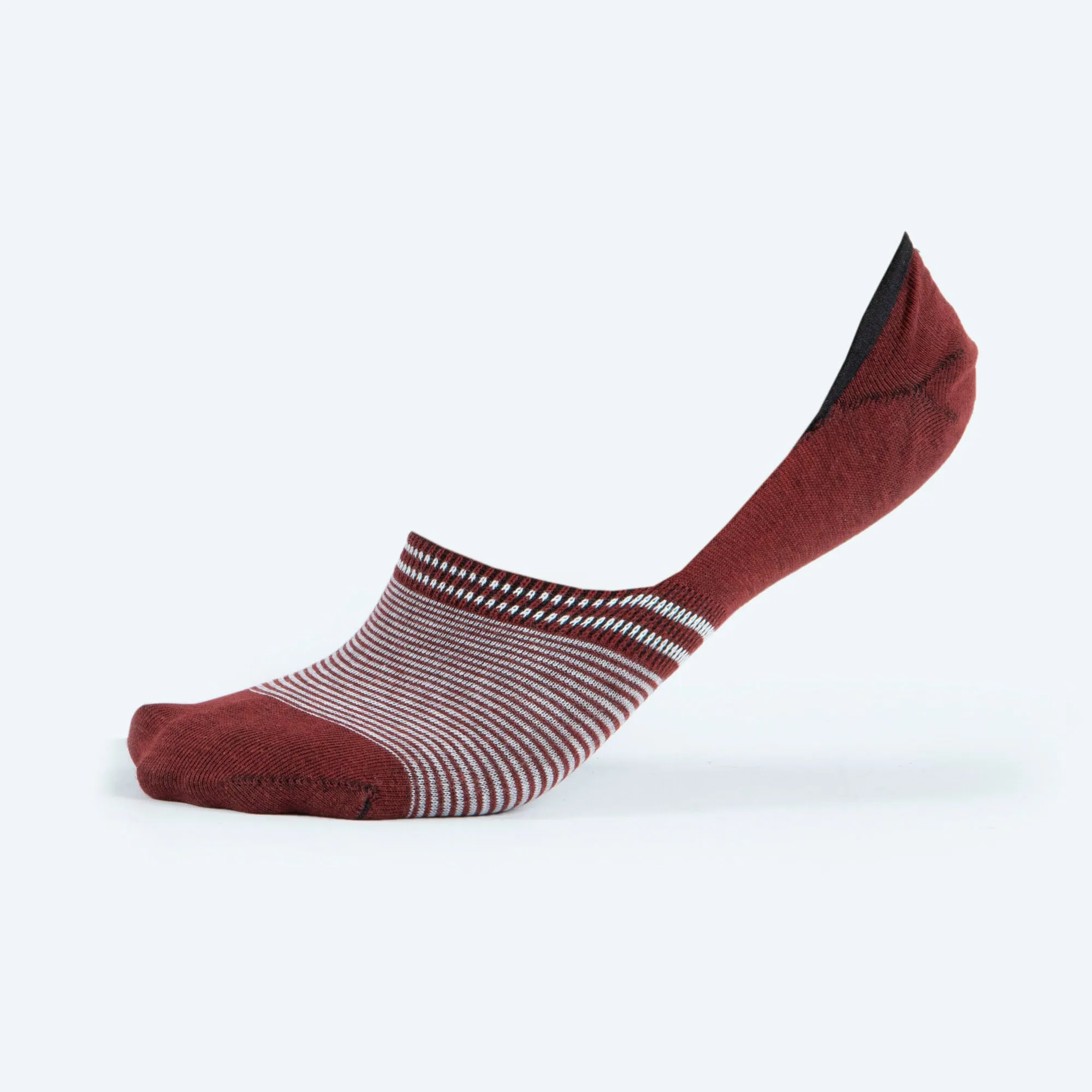 Maroon Liner Socks