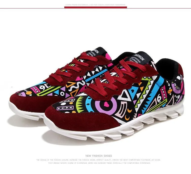 Men's Fashion Multi Colored Shoes
