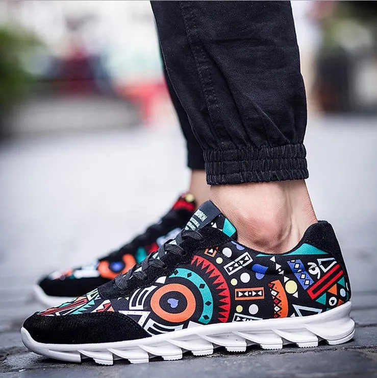 Men's Fashion Multi Colored Shoes