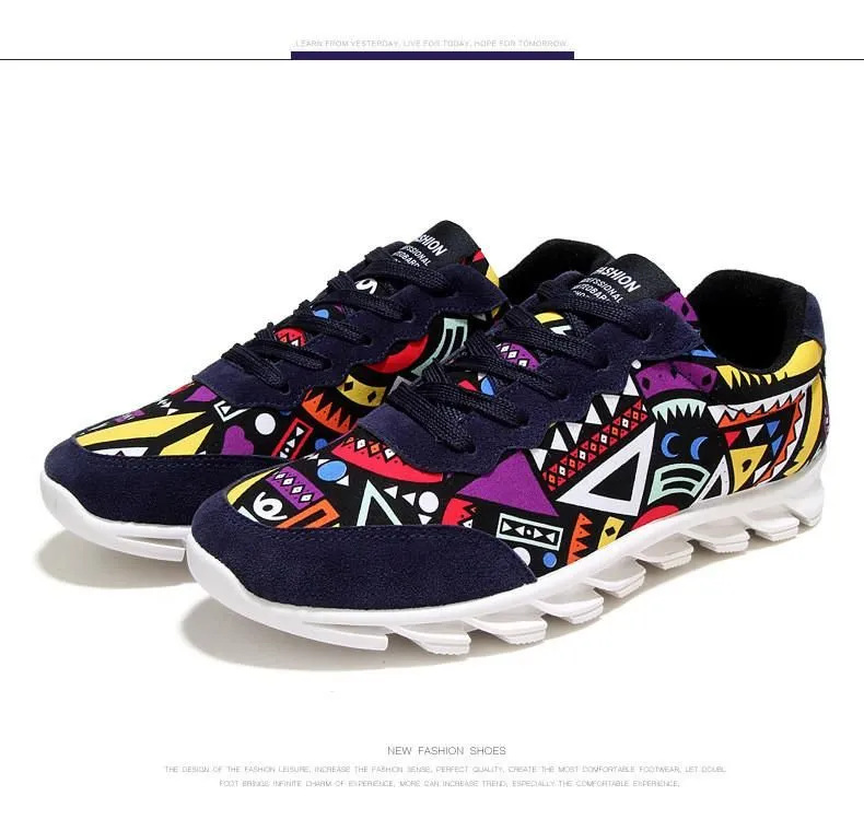 Men's Fashion Multi Colored Shoes