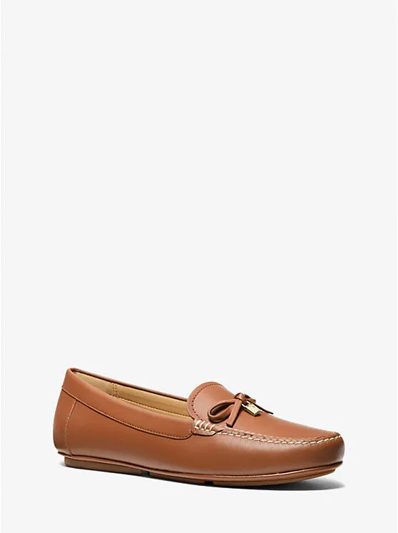 MICHAEL KORS- WOMEN'S JULIETTE LEATHER LOAFER