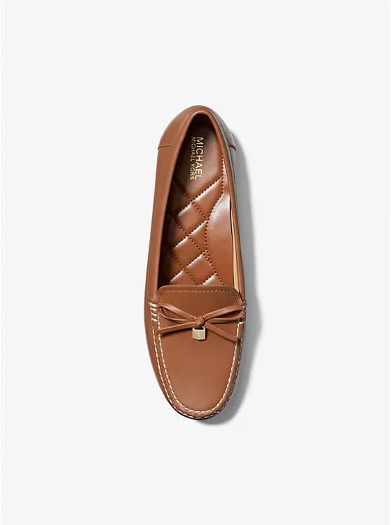 MICHAEL KORS- WOMEN'S JULIETTE LEATHER LOAFER