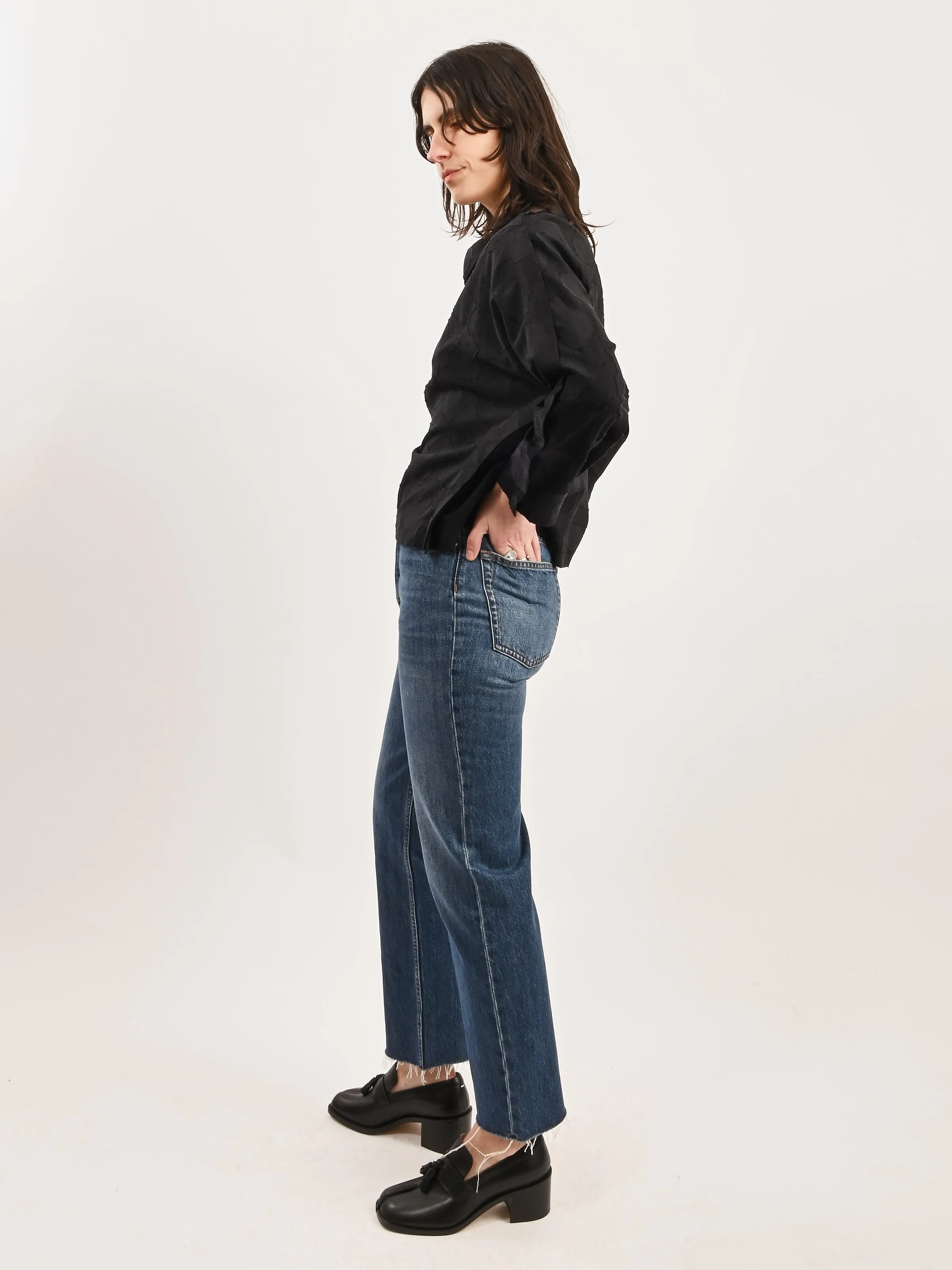 Mid Blue Classic Cut Denim