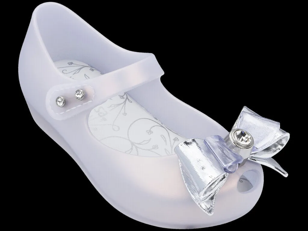 Mini Melissa Ultragirl 25 Bow-Pearly White