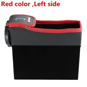 Multifunctional Car Seat Crevice Storage Organizer with Cup Holder