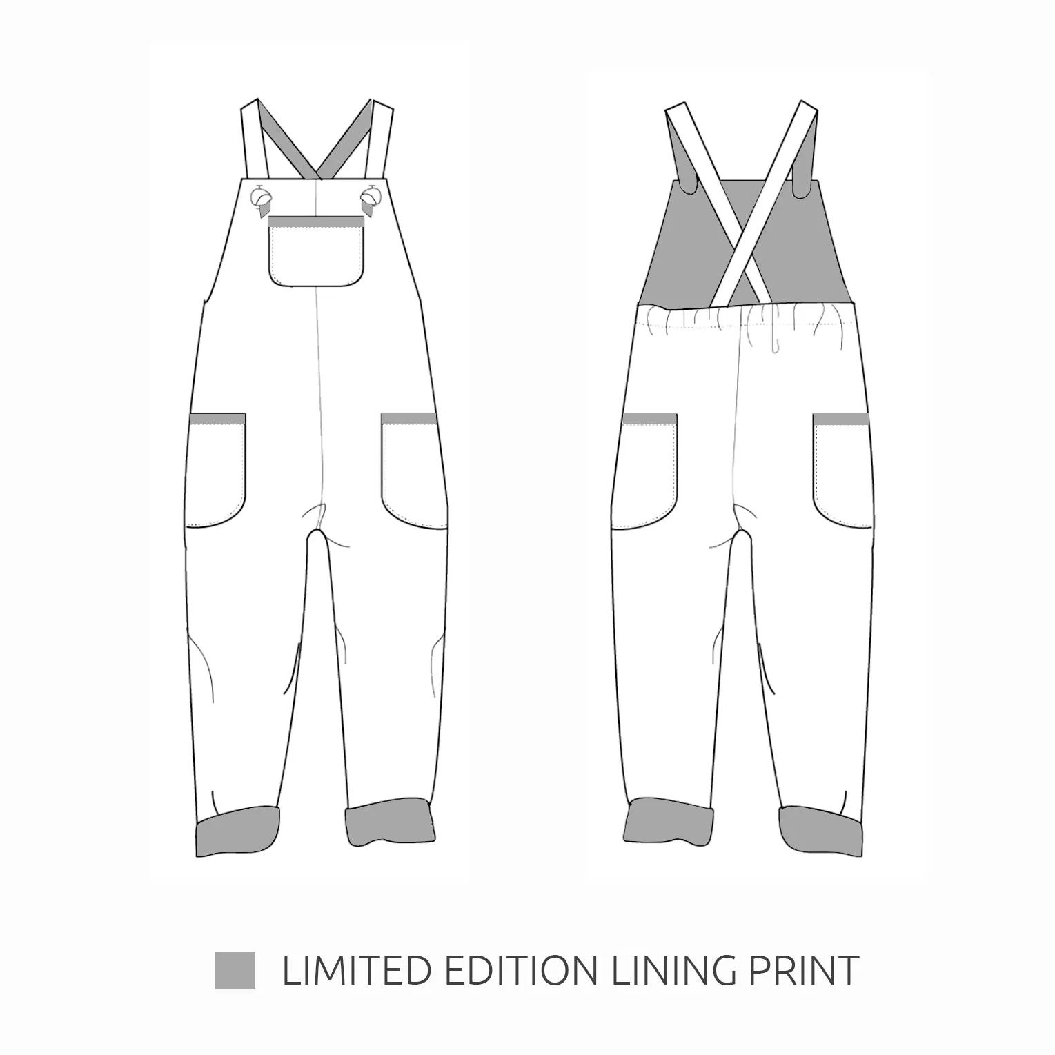 Mustard Corduroy Dungarees (Pre-order)