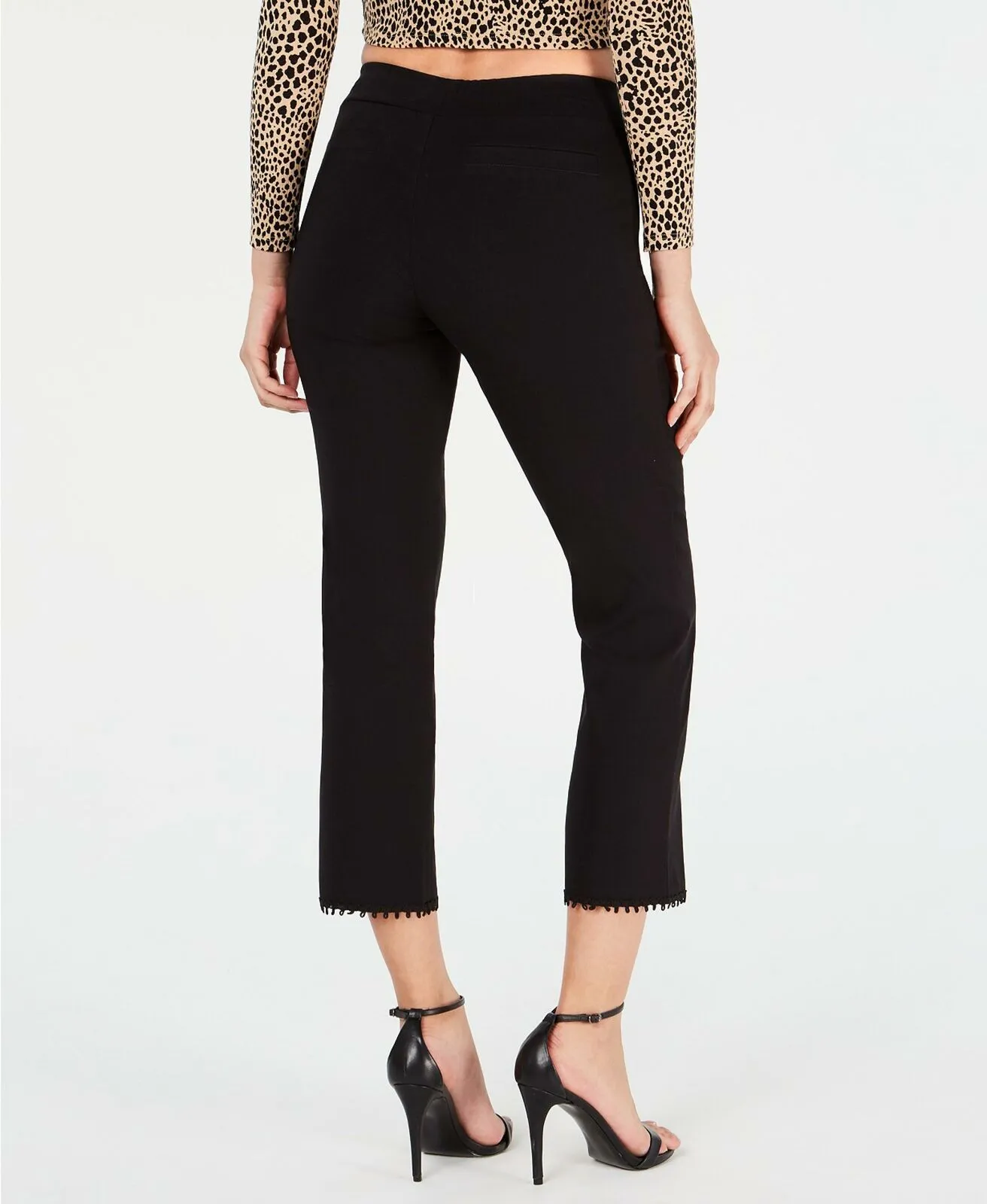 NWT HUE Women's Crochet-Hem Loafer Skimmer Leggings. U20764H XS