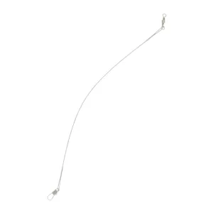 Nylon Coated Trace Wire Silver