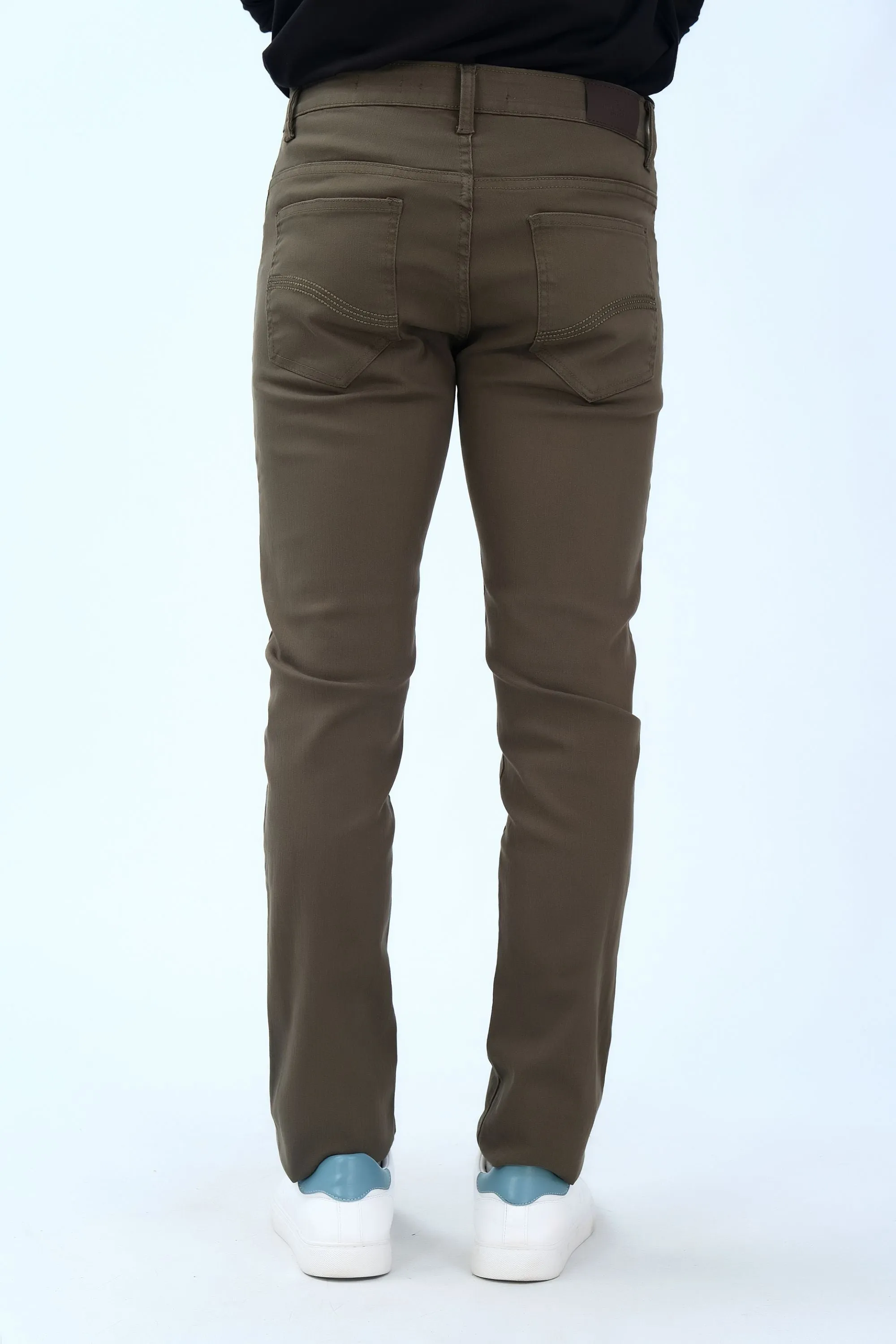 Olive Smart Fit Fashion Pants