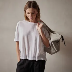 Oversized Boxy Tee - White