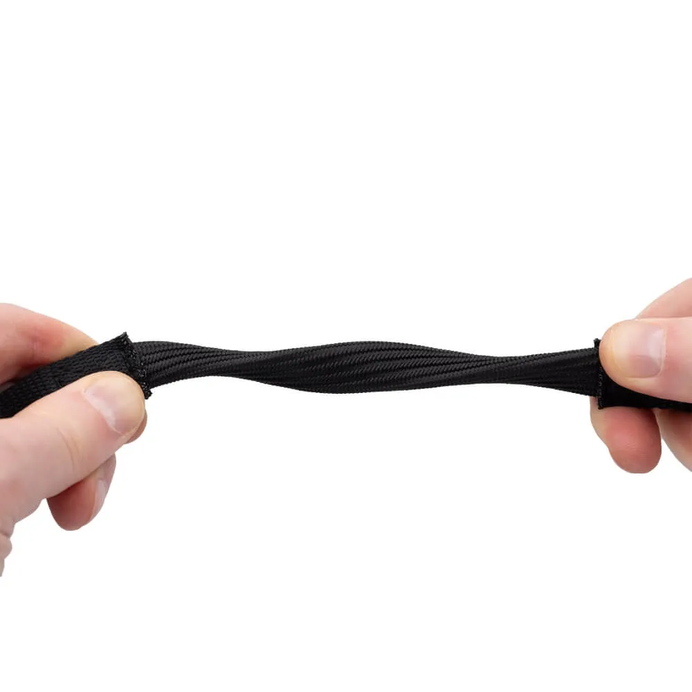 Oxford Atlas B-Clip Straps Black (17mm x 1.2m) (Pair)
