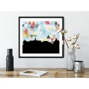 Oxford, Mississippi geometric skyline