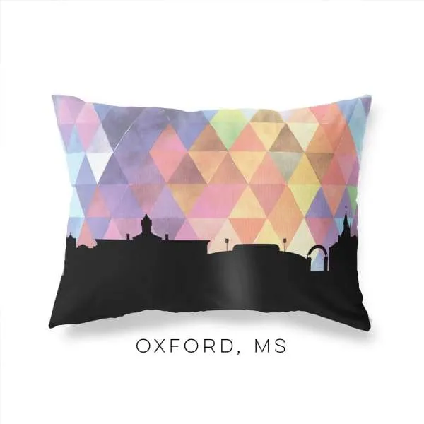 Oxford, Mississippi geometric skyline