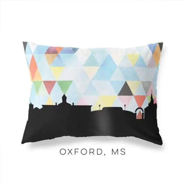 Oxford, Mississippi geometric skyline