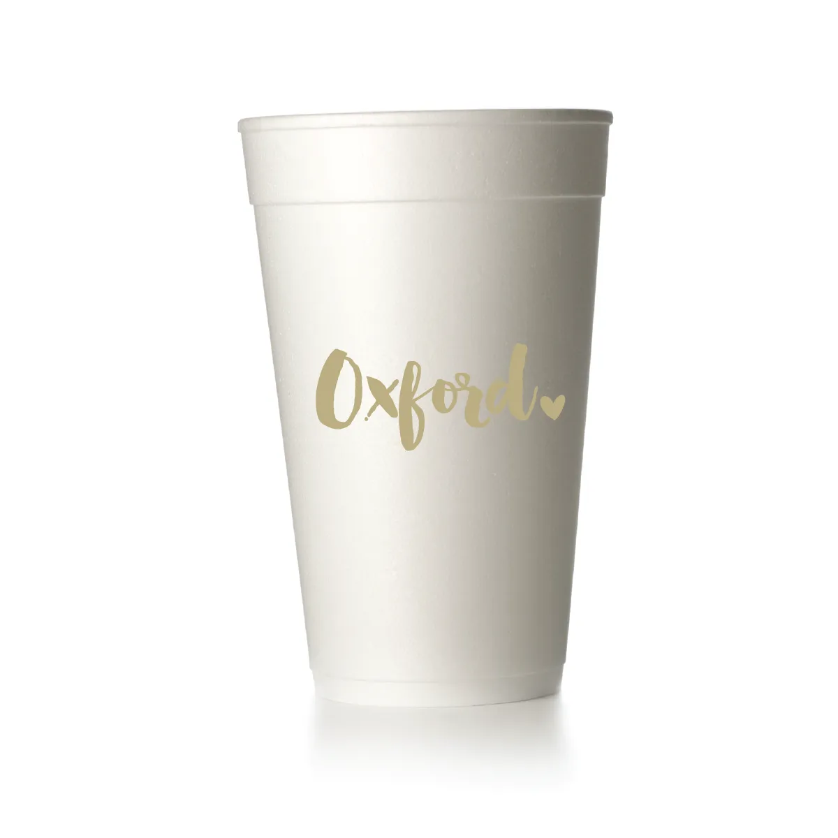 Oxford Script Cups