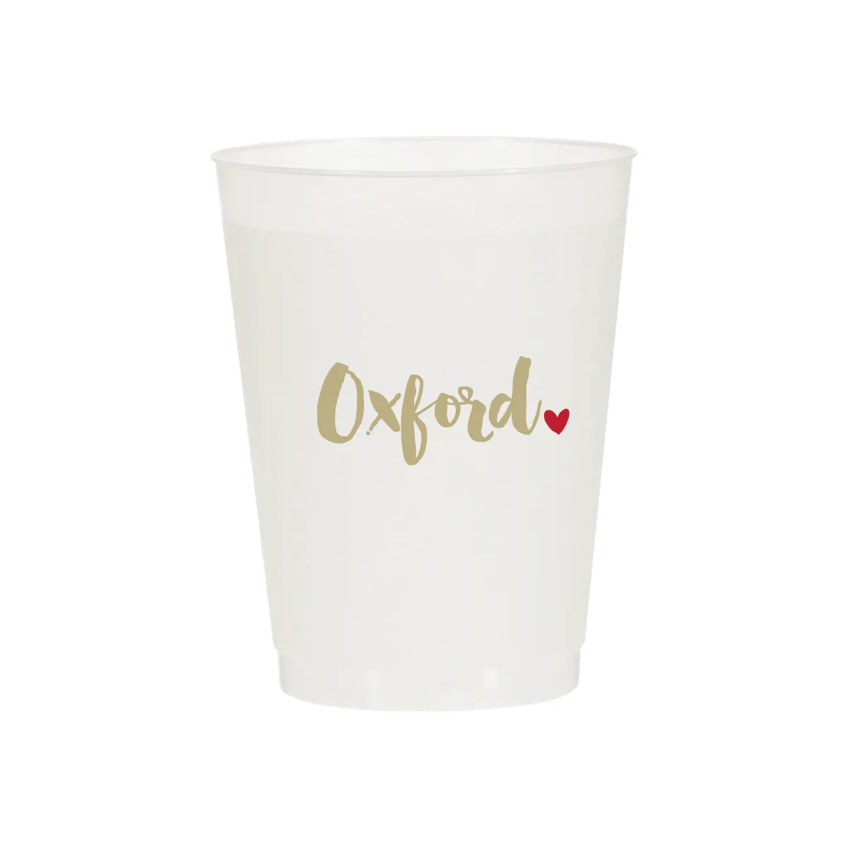 Oxford Script Cups