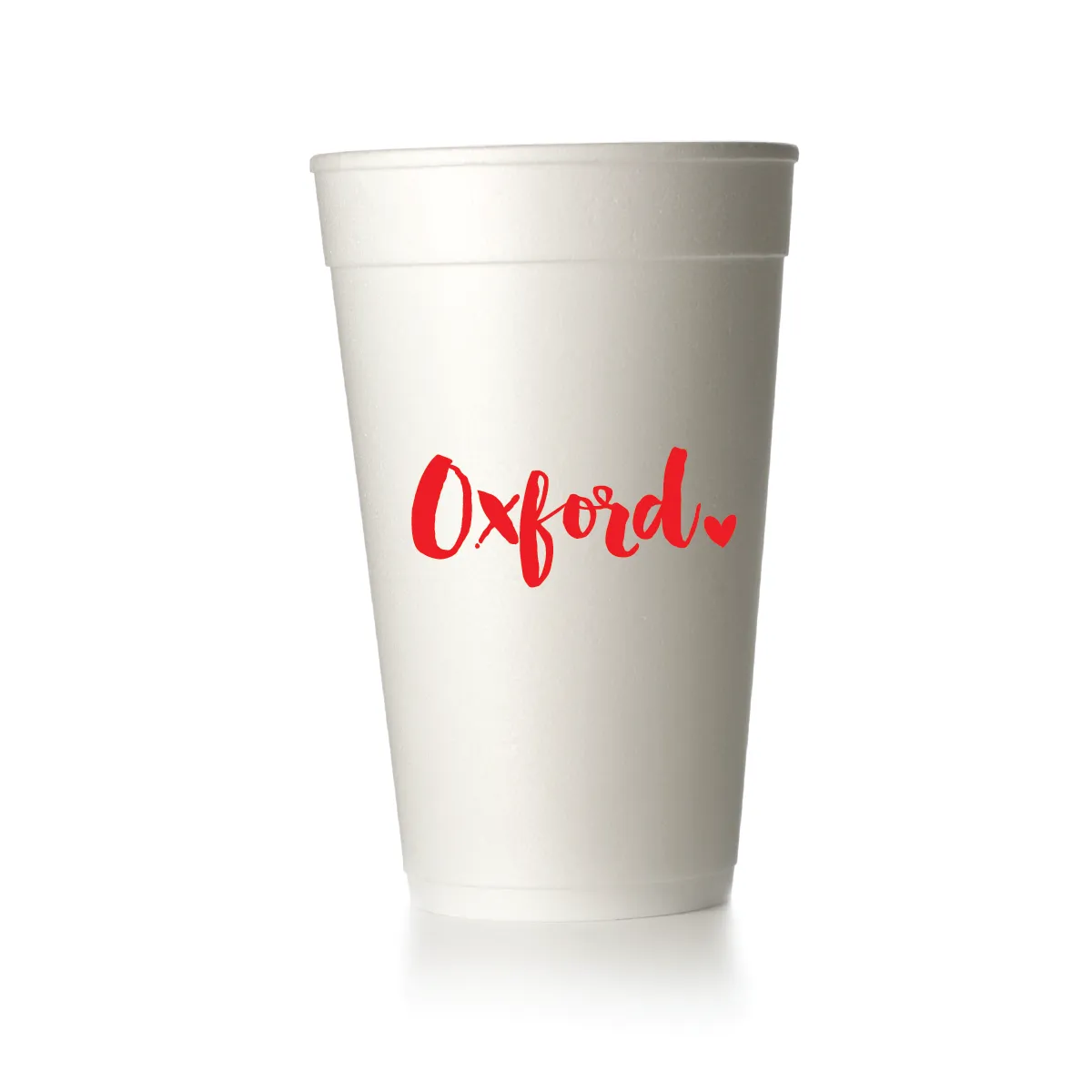 Oxford Script Cups