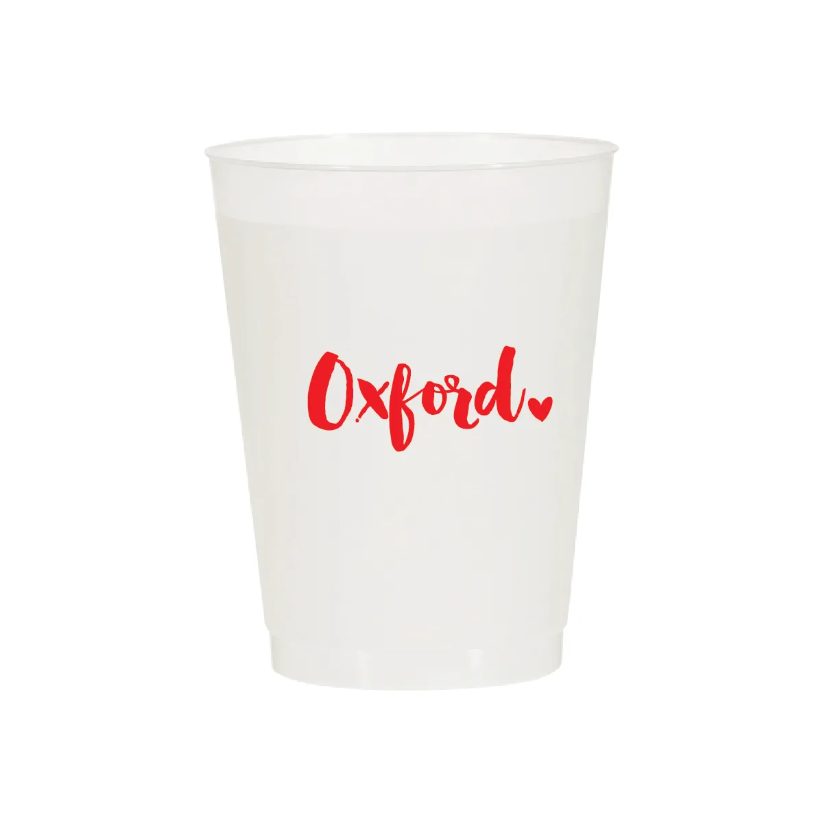 Oxford Script Cups