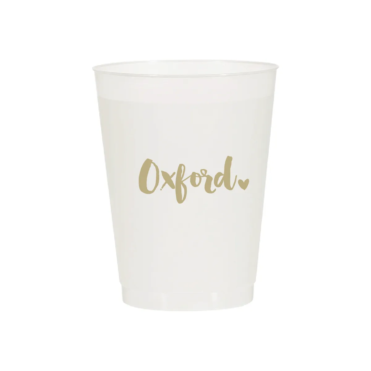 Oxford Script Cups