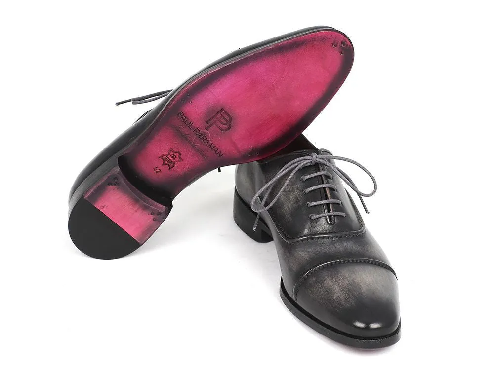 Paul Parkman Hand Painted Captoe Oxfords