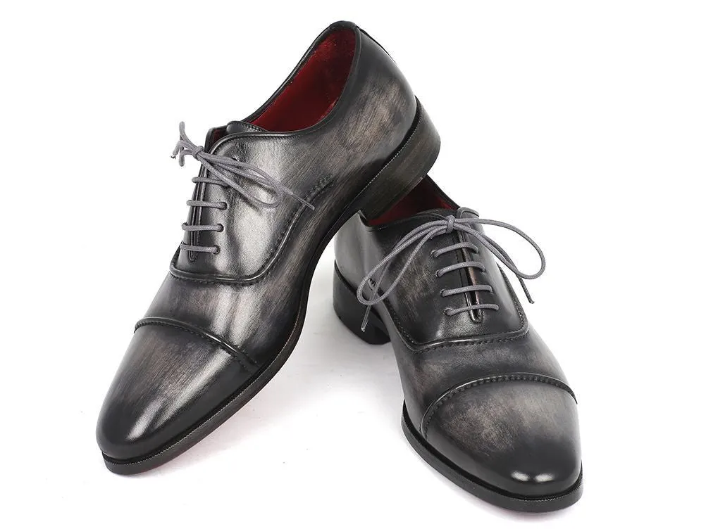 Paul Parkman Hand Painted Captoe Oxfords