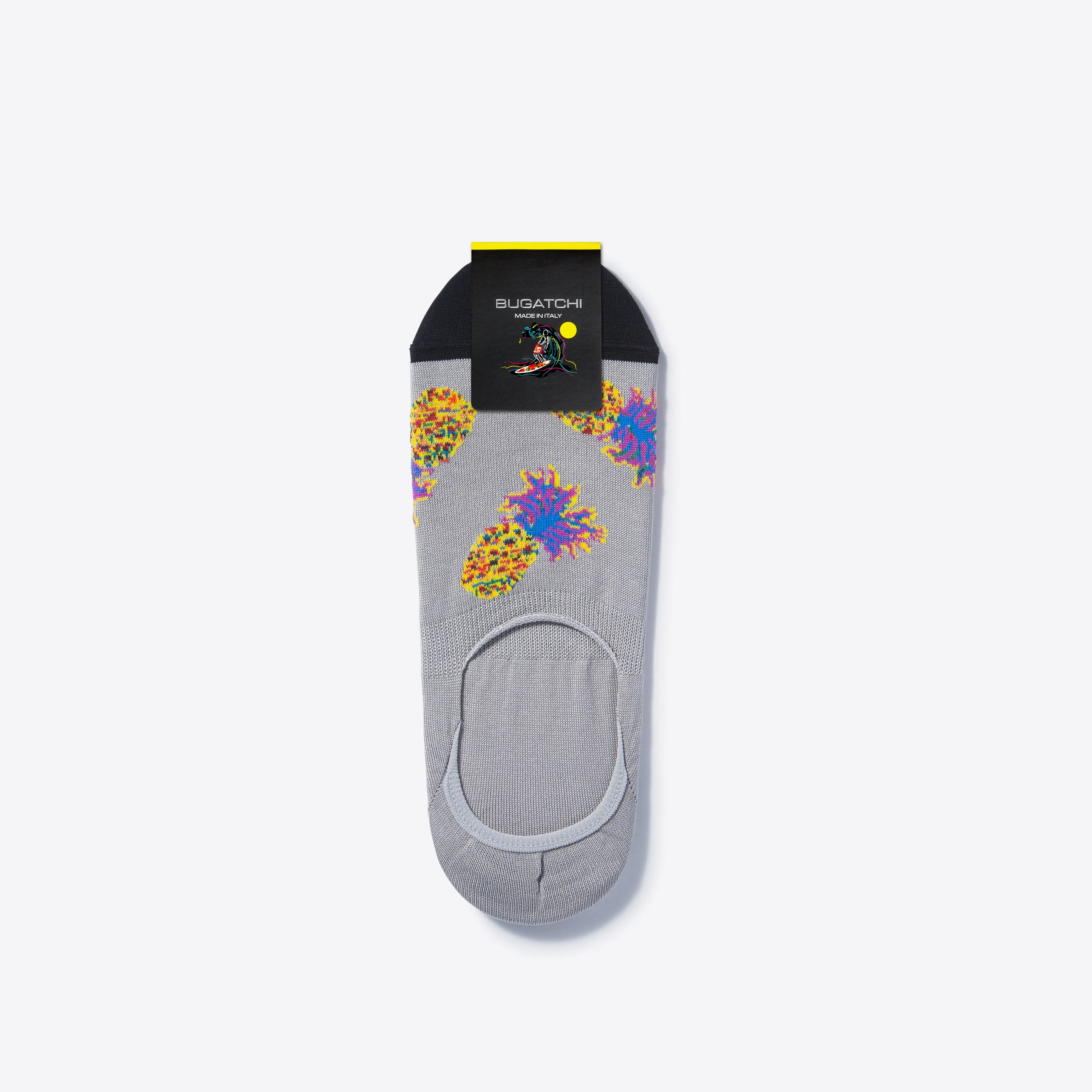 Pineapples No-Show Loafer Liner Socks