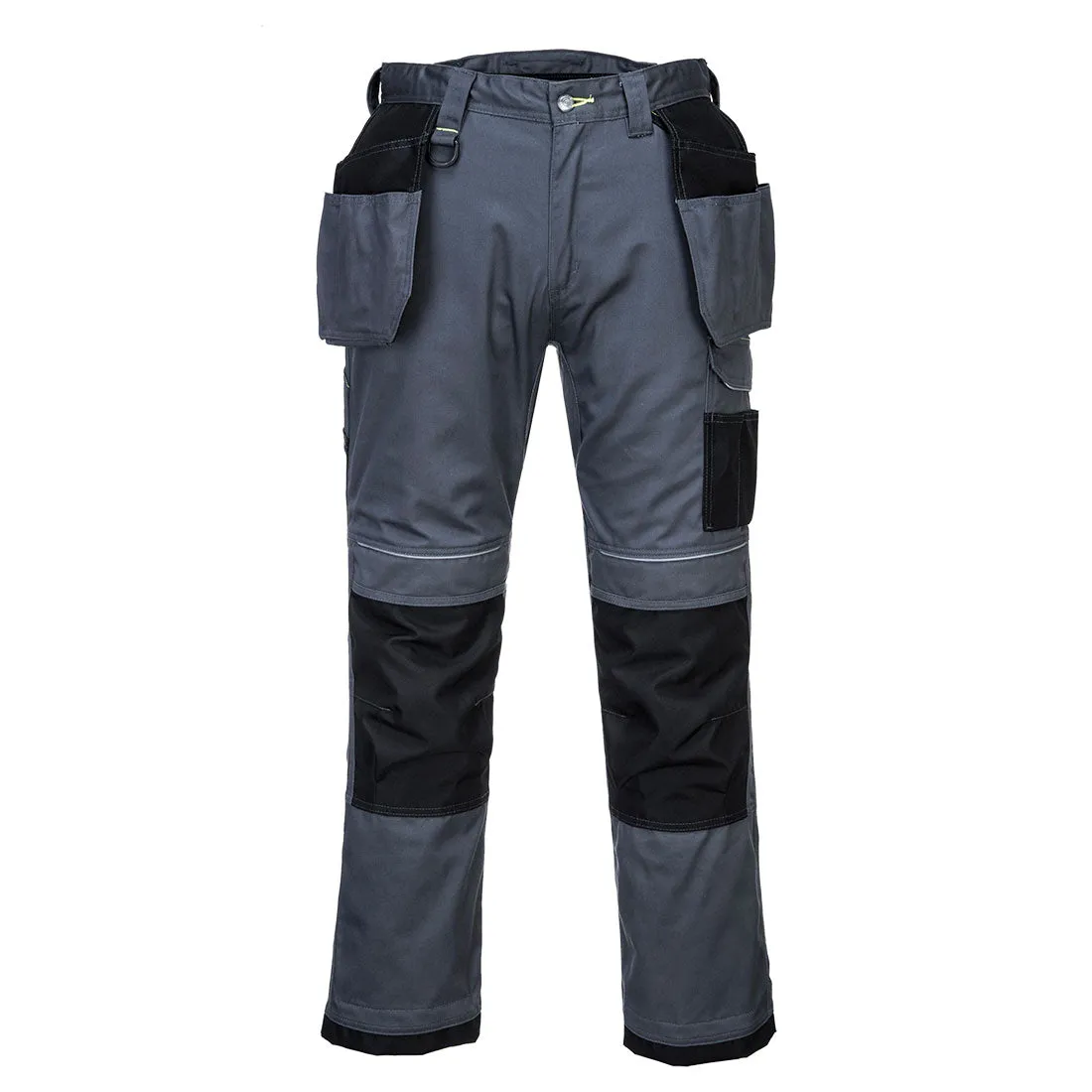 Portwest PW3 Holster Work Trousers Grey/Black
