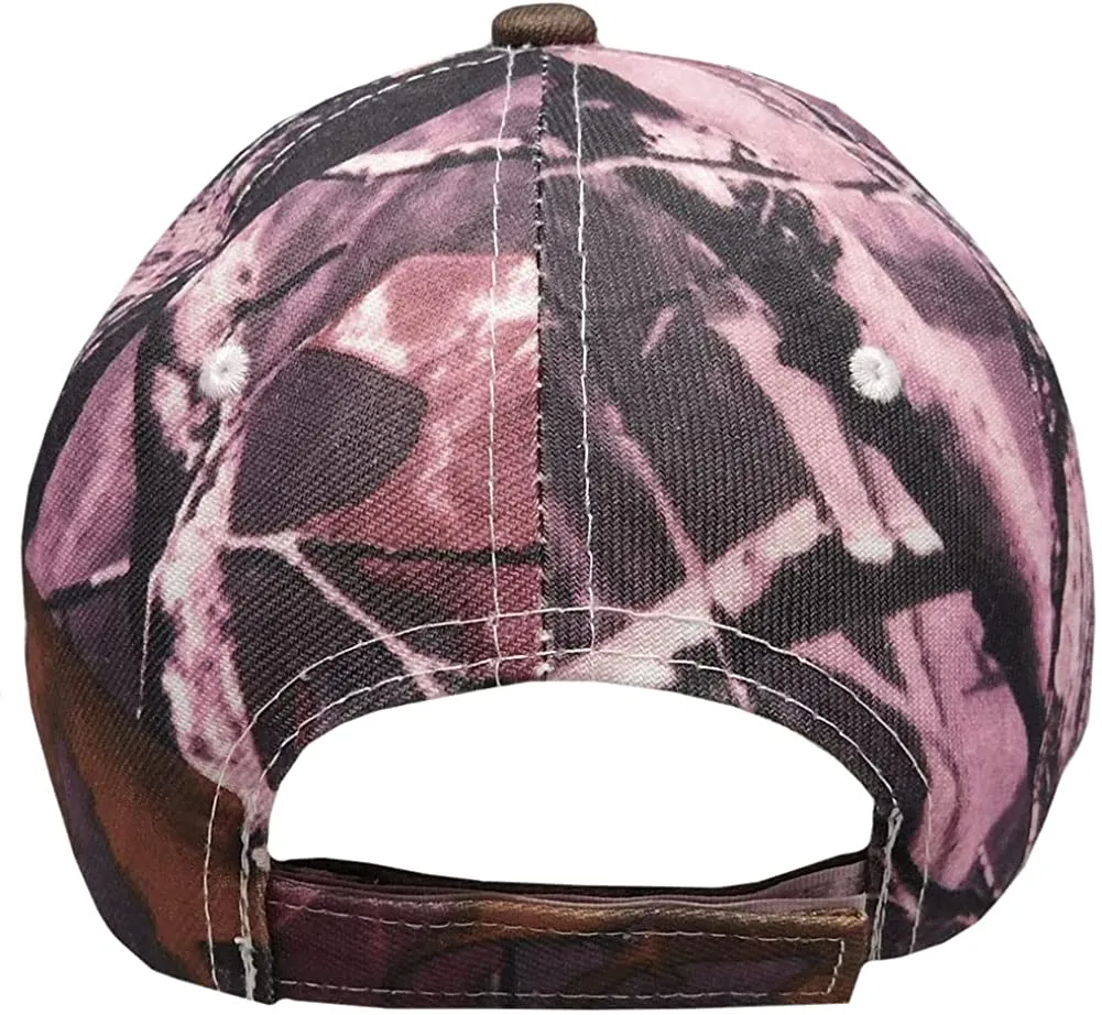 President Trump 2024 Pink  Camouflage Camo Embroidered Trucker Hat