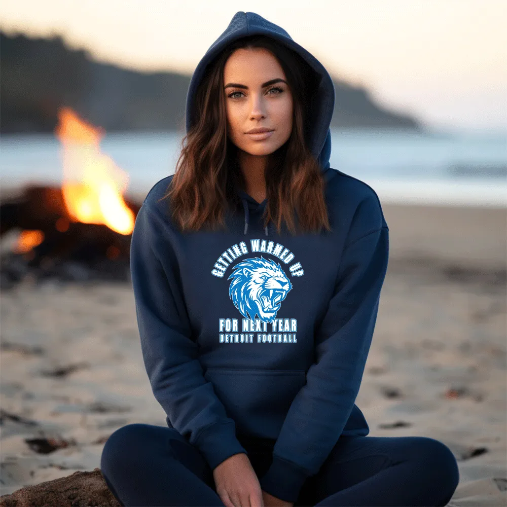 "Getting Warmed Up" Relaxed Fit Classic Unisex Hoodie