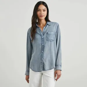 RAILS Ingrid skjorte - Vintage Cloud Wash blå