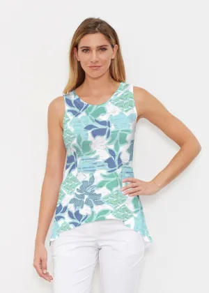 Sail Blue (8087) ~ High-low Tank
